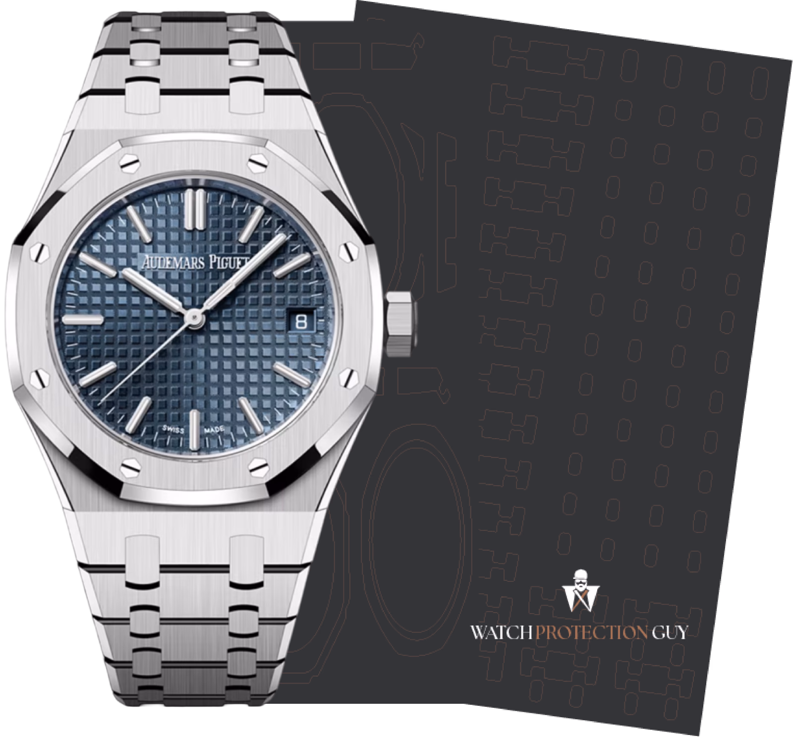 Audemars Piguet Royal Oak 37 Selfwinding 15550ST.OO.1356ST.06, protection film kit