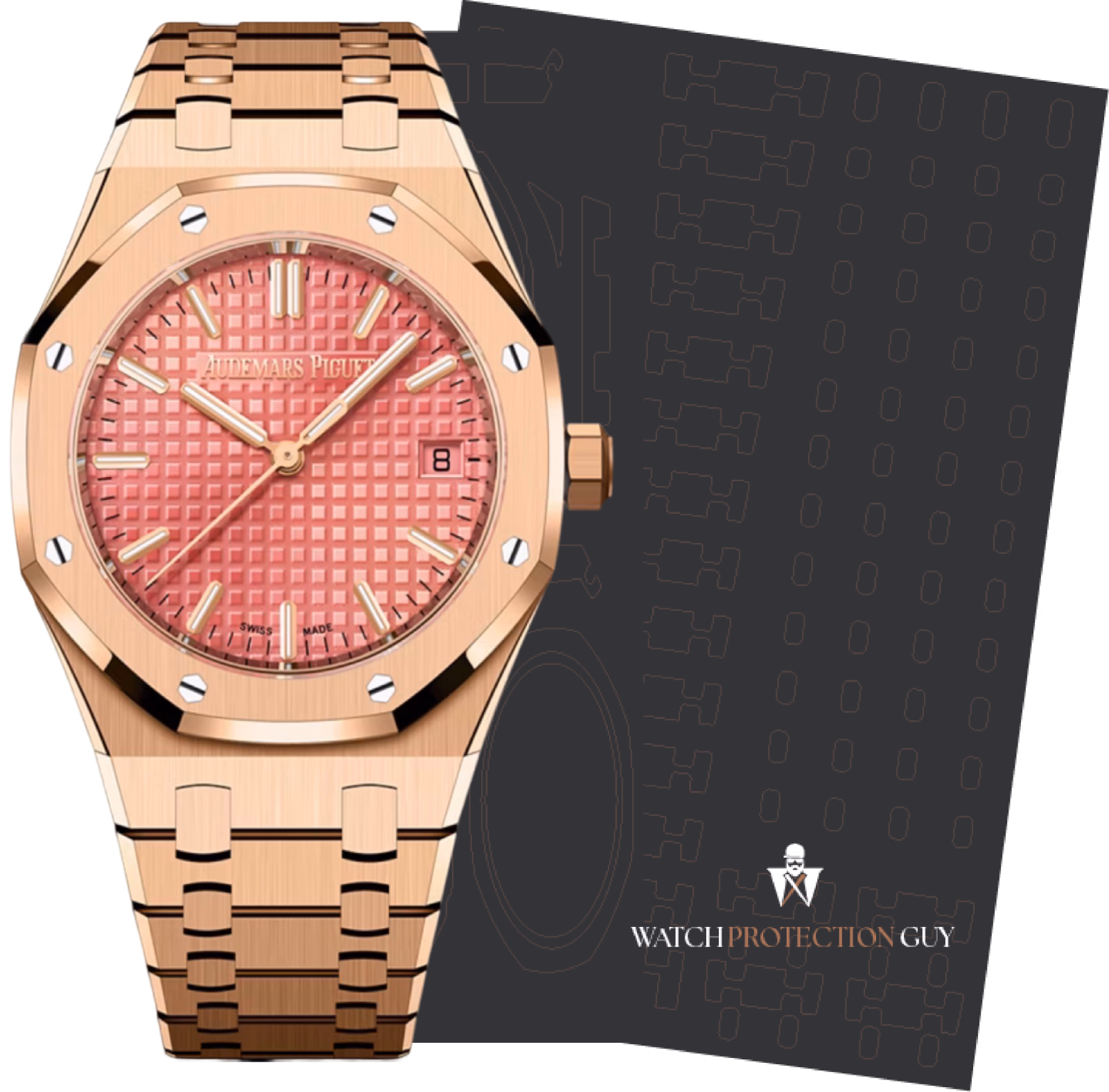 Audemars Piguet Royal Oak 34 77450OR.OO.1361OR.01, protection film kit
