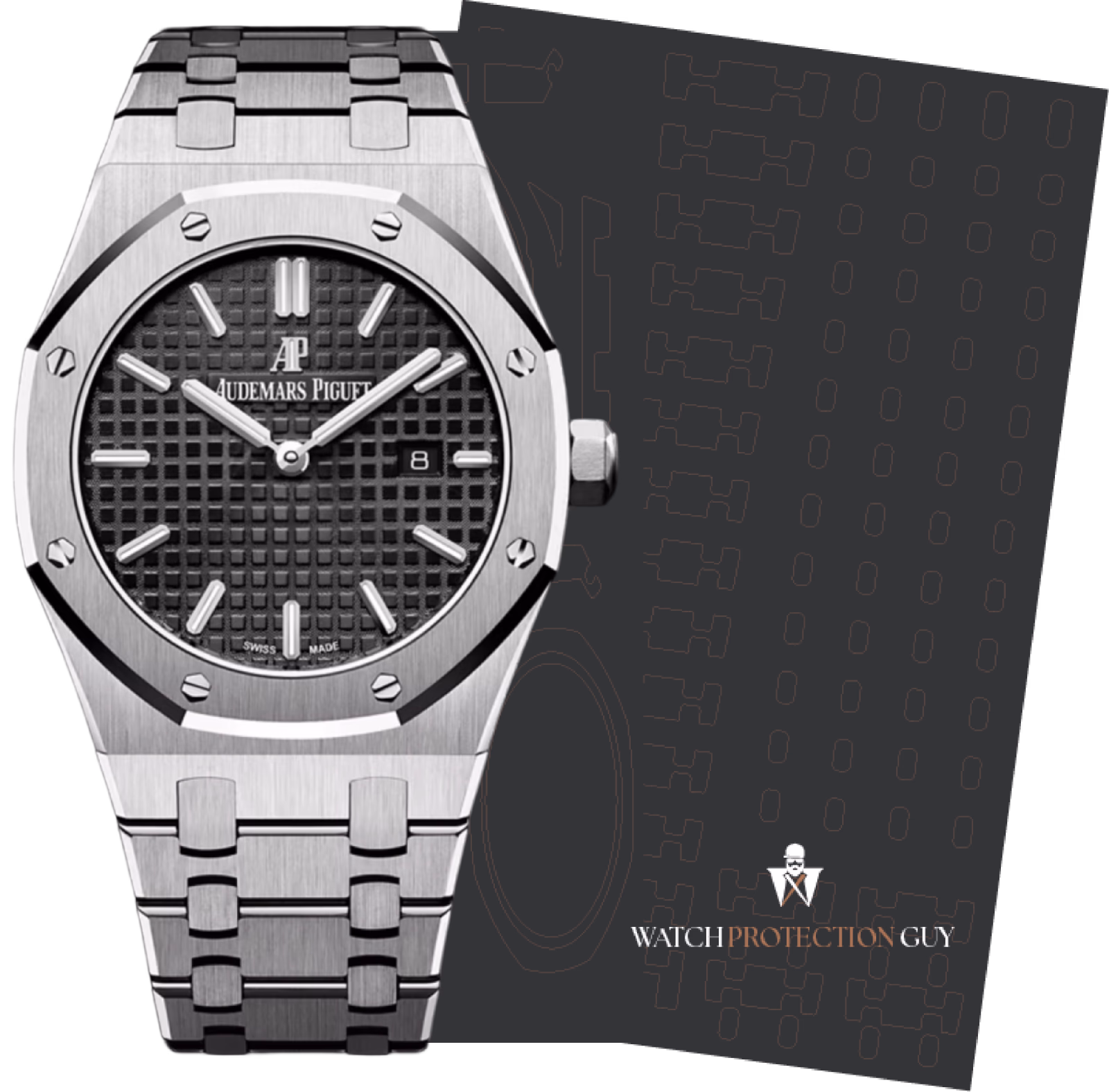Audemars Piguet Royal Oak Quartz 33 67650ST.OO.1261ST.01-A, protection film kit