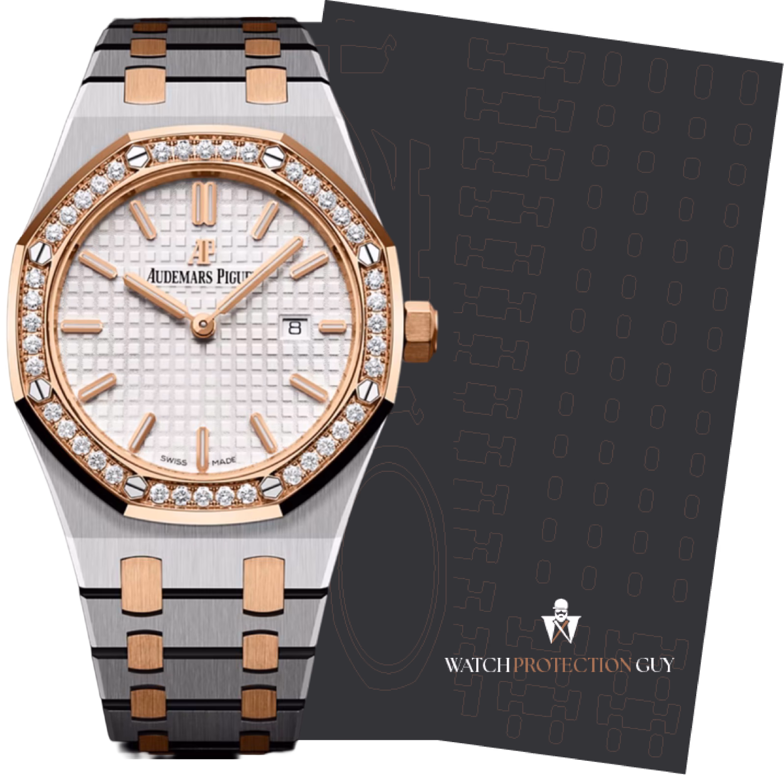 Audemars Piguet Royal Oak Quartz 33 67651SR.ZZ.1261SR.01-A, protection film kit