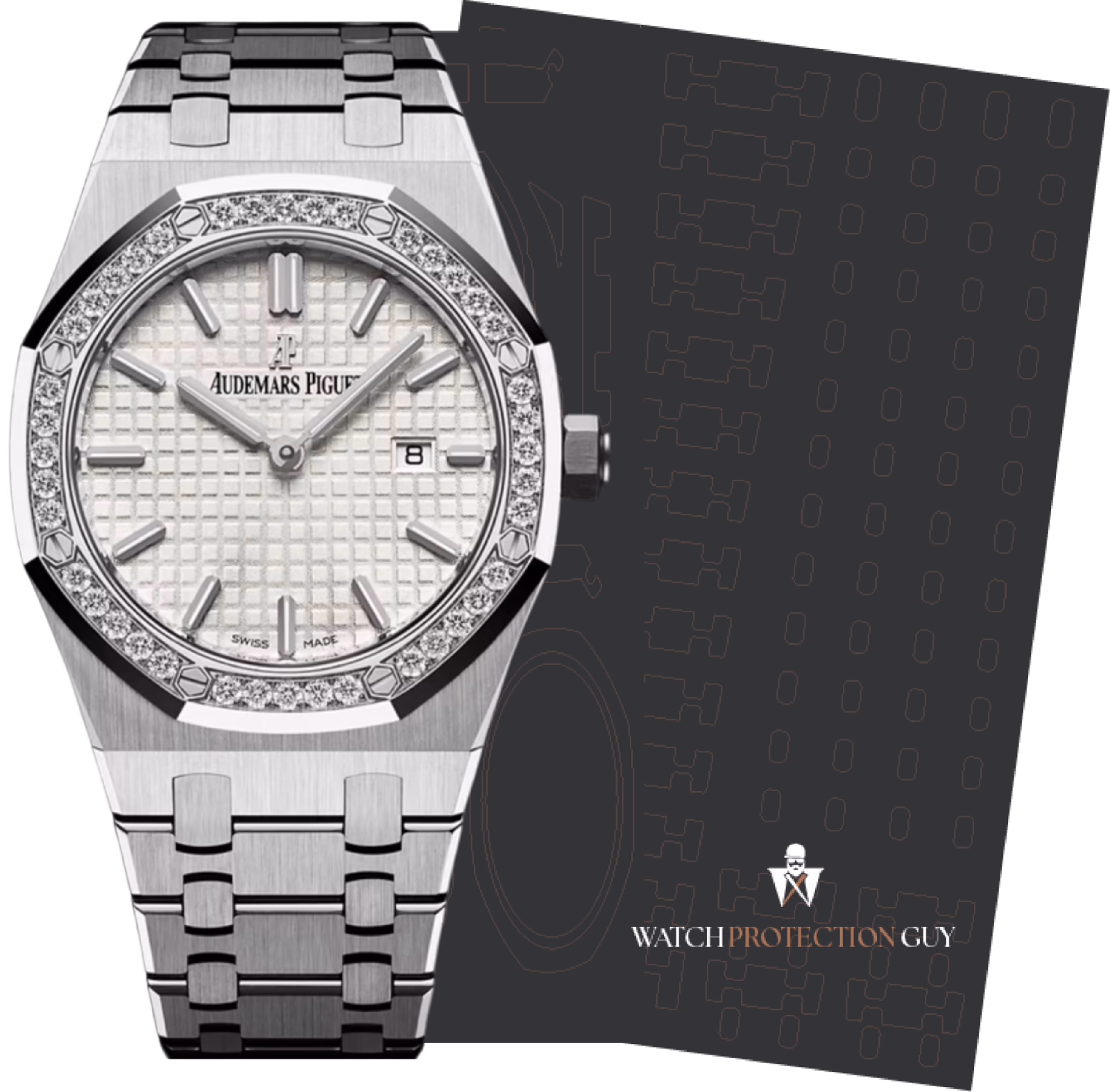 Audemars Piguet Royal Oak Quartz 33 67651ST.ZZ.1261ST.01-A, protection film kit