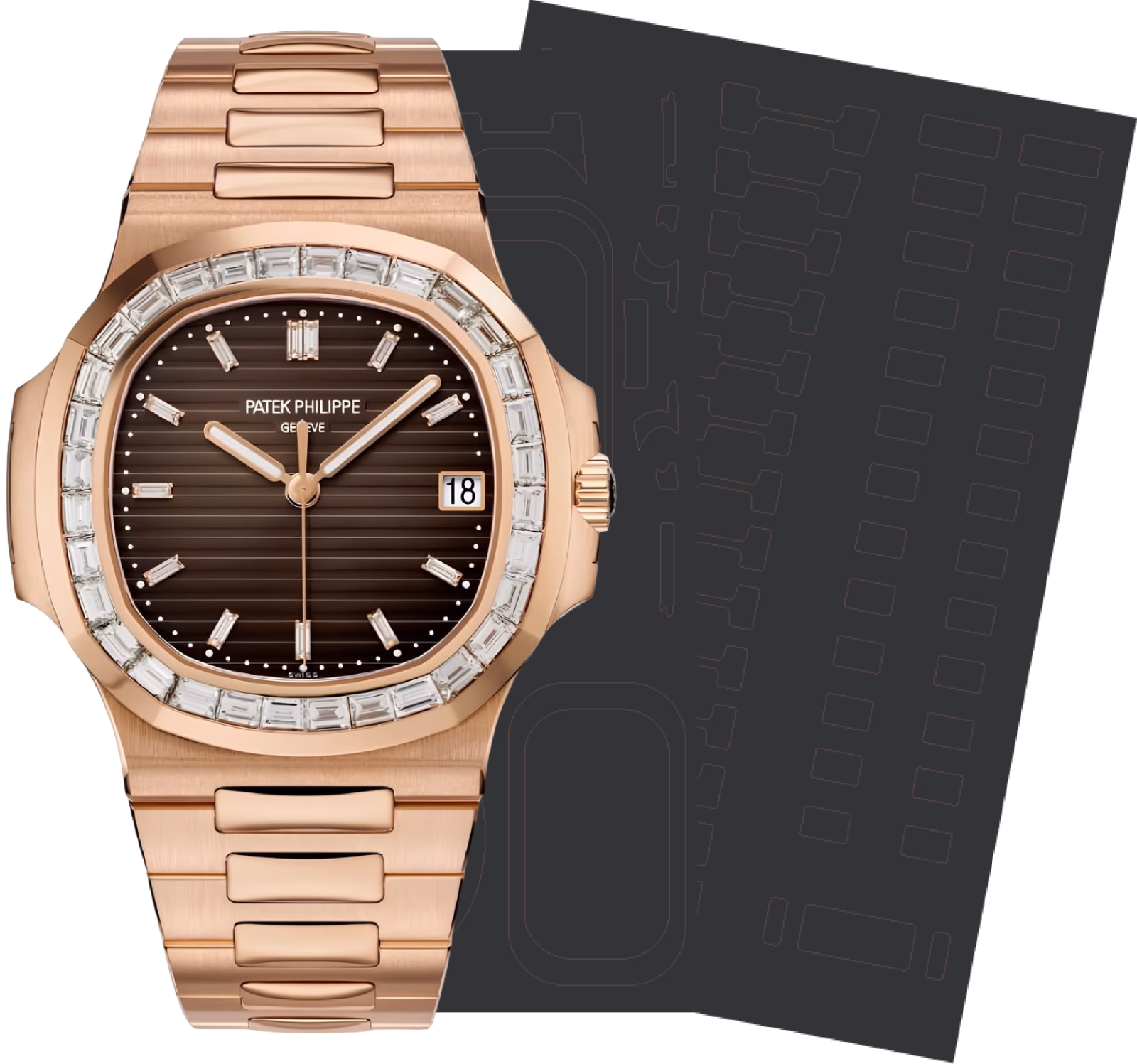 Patek Philippe NAUTILUS JOAILLERIE 5723/1R-010 , protection film kit