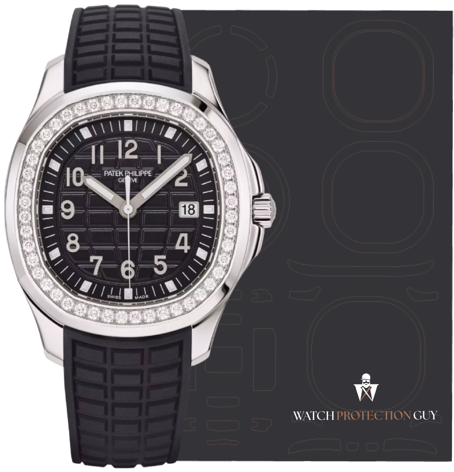 Patek Philippe AQUANAUT LUCE 5267/200A-001 , protection film kit